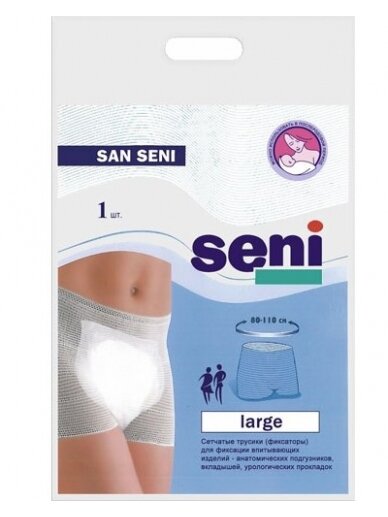 Mesh elastic panties - shorts Seni, 2pcs.