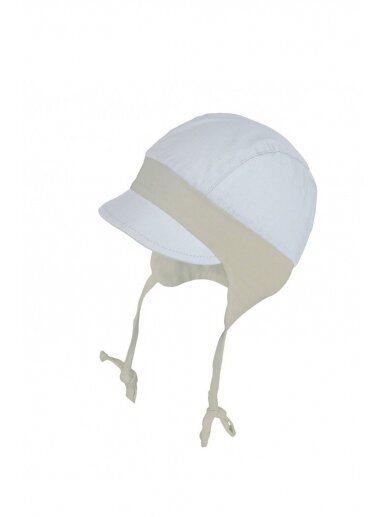 TuTu hat with beak and laces, UV+30, (light grey)