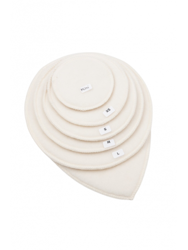 Wool bra pads, 2 pcs. LANAcare