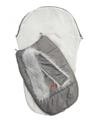 Envelope-sleeping bag Orso, 100x46cm, Grey, Sensillo 2