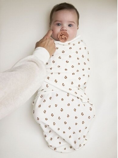 Baby Swaddle, 0-3 months by Meyco Baby, TOG 1,0 Mini panther 3