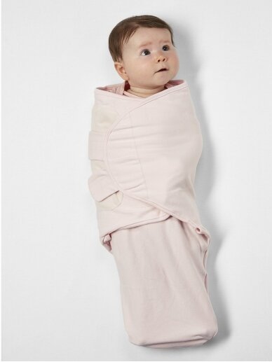 Baby Swaddle, 4-6 months by Meyco Baby (Light pink) 2