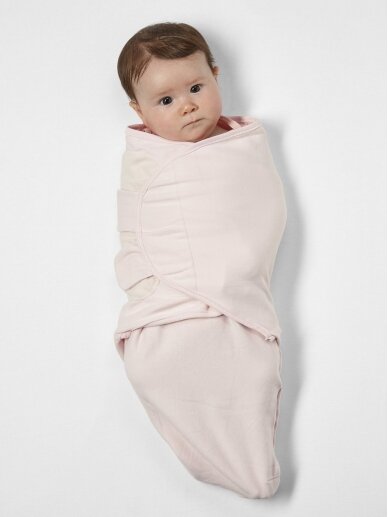 Baby Swaddle, 4-6 months by Meyco Baby (Light pink) 3