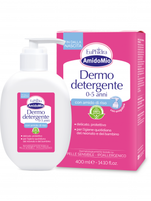 Dermatological cleanser for babies and children 0+ 400ml, AmidoMio