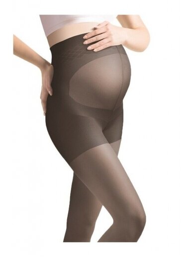 Maternity Tights GABRIELLA 20 den, Black